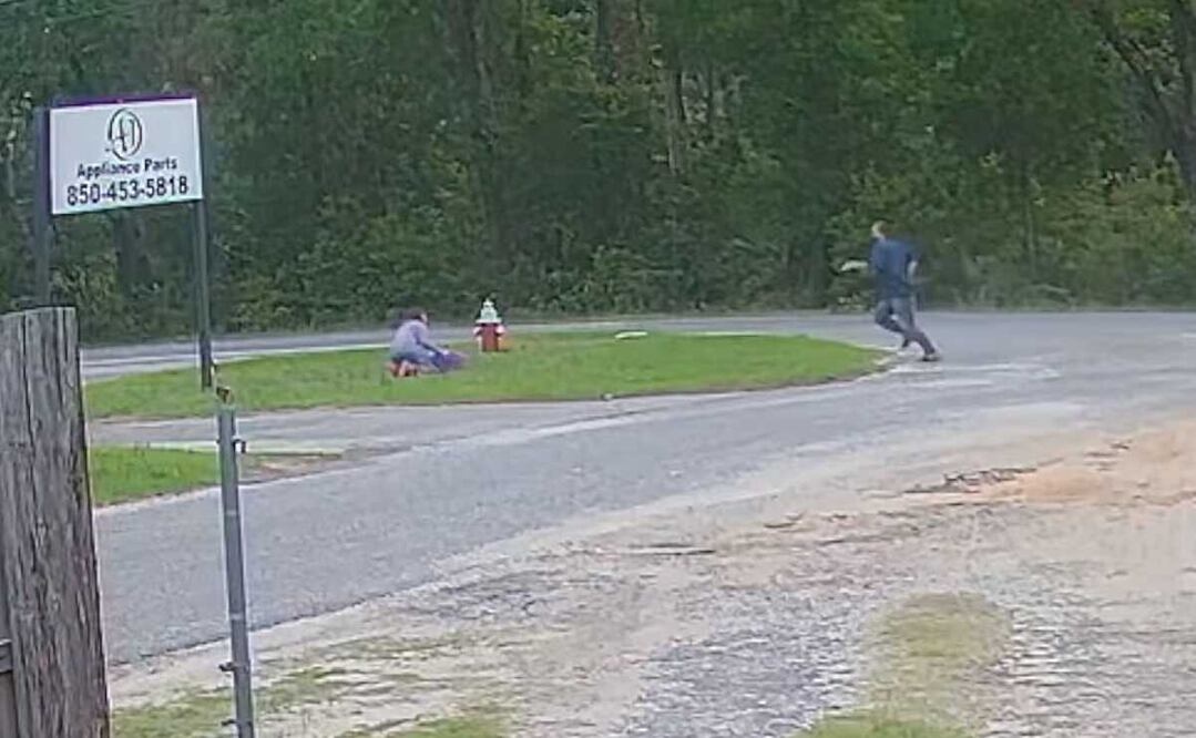 Foto: Tomada de video, en el que se observa el intento de secuestro 