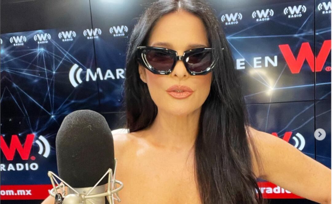 Martha Debayle enseña como usar ropa sin blusas para este verano. Imagen: Instagram @marthadebayle