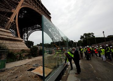 La Torre Eiffel será resguardada por muro de cristal contra ataques