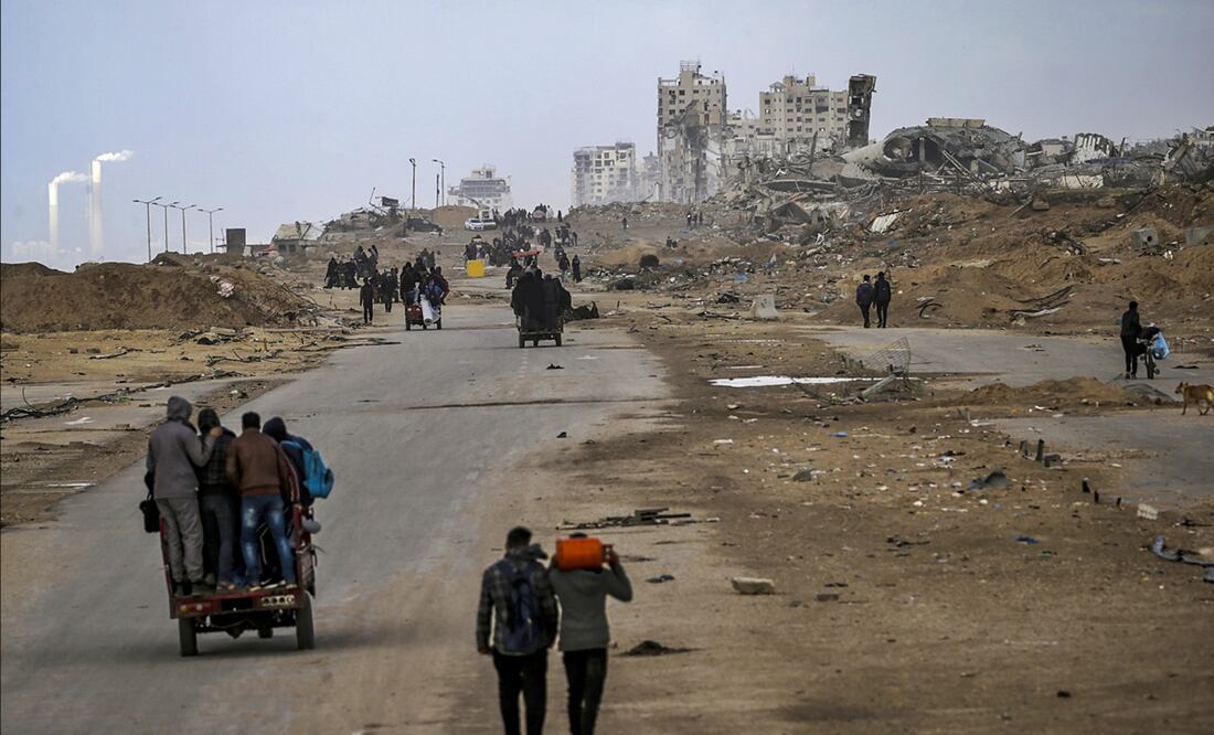 Comienzan las primeras señales para una segunda fase de alto al fuego en la Franja de Gaza. Foto: EFE