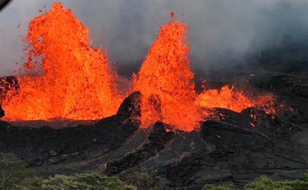 ​Volcán Kilauea de Hawai entra otra vez en erupción