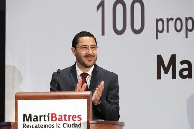 Batres presenta su proyecto de gobierno