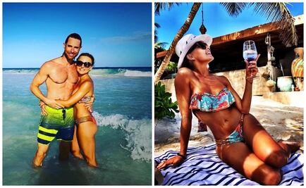 Angelique Boyer y Sebastián Rulli presumen su amor en la playa