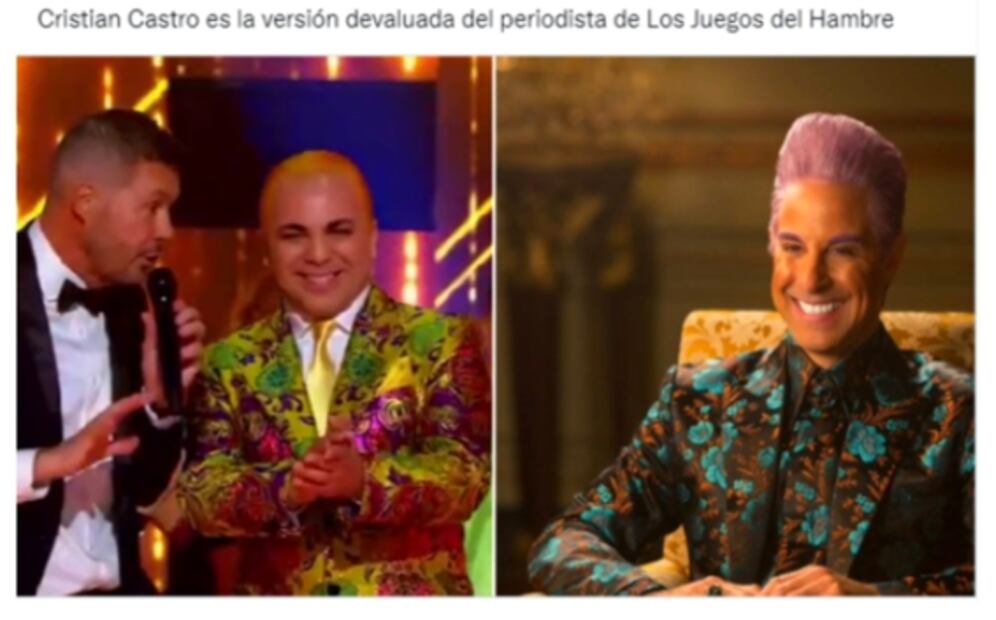 Cristian Castro estrena look inspirado en un ¿equipo de futbol?