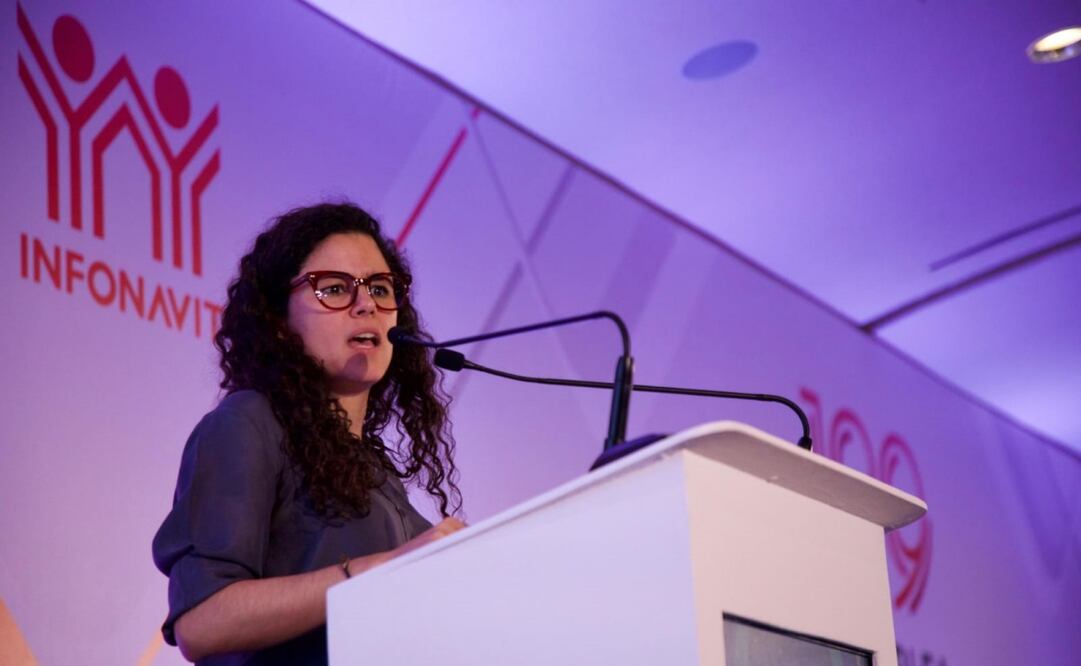 Luisa María Alcalde Asamblea Trabajadores INFONAVIT