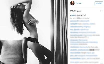 Emily Ratajkowski “enciende” Instagram