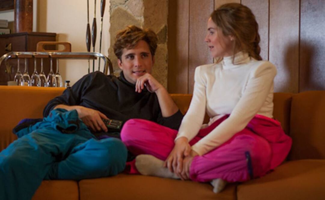Diego Boneta y Camila Sodi, en la serie de Luis Miguel FOTO: NETFLIX