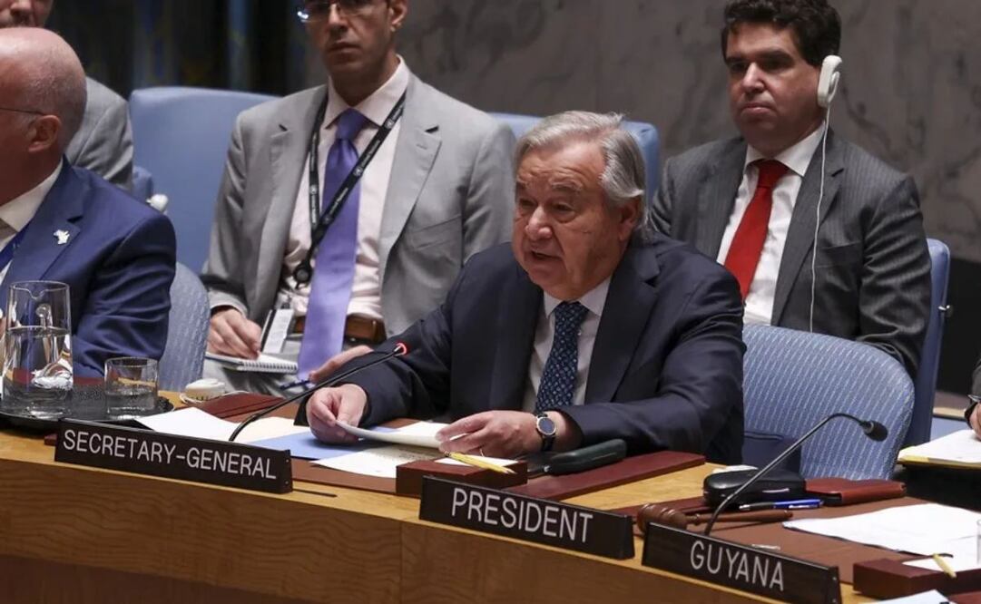 Guterres pide "a todas las partes" que "dejen de combatir" en Oriente Medio. Foto: EFE