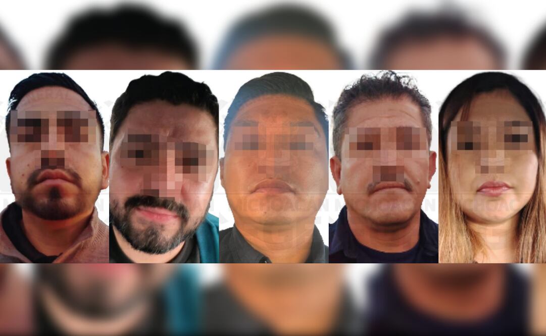 Operativo Enjambre: Detienen a integrantes del cabildo de Chavinda, Michoacán; presuntamente están vinculados con el CJNG.
Foto: Especial.