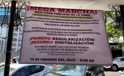 Megamarcha CDMX: Comerciantes de mercados públicos bloquearán 14 puntos de la capital; ¿Dónde y a qué hora saldrán?