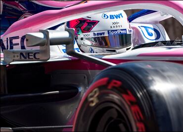 Una vez más, 'Checo' termina un Gran Premio sin puntos