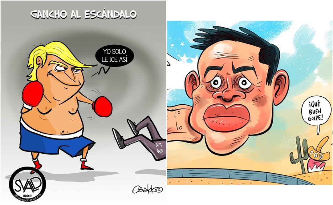 Moneros de la prensa nacional dieron su punto de vista de la detención del boxeador. Fotos: Osvaldo y Rictus