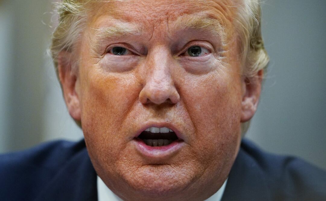 Donald Trump, presidente de Estados Unidos. Foto: AFP