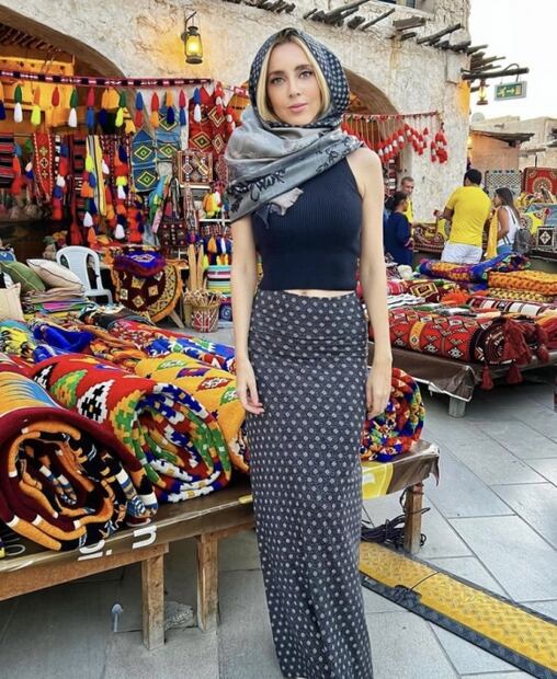 Shanik Aspe luce bikini en Qatar, no está prohibido para turistas