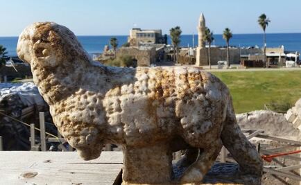Hallan talla de cordero cerca de antigua iglesia en Israel