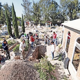 Ya no hay espacio para los muertos en Tlahuelilpan