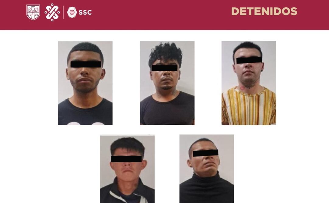 La Policía Capitalina detuvo a un grupo de narcomenudistas que opera en las inmediaciones de la alcaldía Tlalpan. Foto: SSC