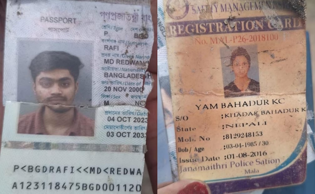 Colectivo localiza pasaportes de Bangladesh y Nepal en Sonora; pide ayuda para identificar a propietarios.
Foto: Especial.