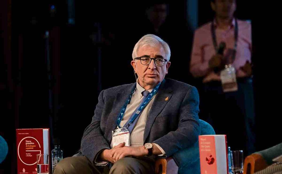Pedro Martín Butragueño, integrante de la Academia Mexicana de la Lengua, en el Congreso de la Lengua Española. Foto: Real Academia Española
