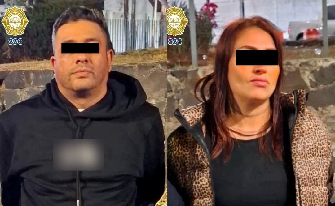 Detención de "El víbora" y una mujer, se les relaciona con un homicidio en 2024 / Foto: Especial