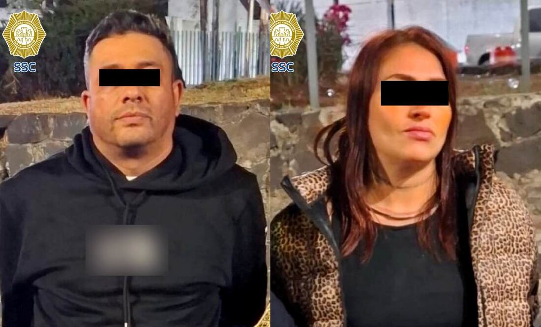 Detención de "El víbora" y una mujer, se les relaciona con un homicidio en 2024 / Foto: Especial