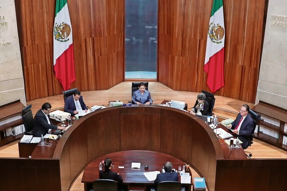 Sesión del Tribunal Electoral del Poder Judicial de la Federación. Foto: Archivo
