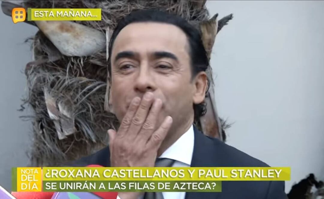 Adal Ramones hizo una revelación sobre Roxanna Castellanos y Paul Stanley FOTO: TOMADA DE VIDEO