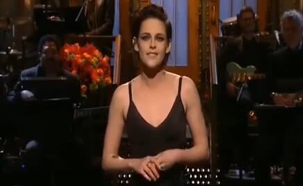 "Soy tan gay", el mensaje de Kristen Stewart a Donald Trump en "SNL"