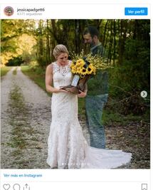 “Iba ser el día más feliz”: mujer se pone vestido de novia y visita la tumba de su prometido