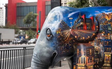 El arte urbano de la 'Elephant Parade' llega a Brasil