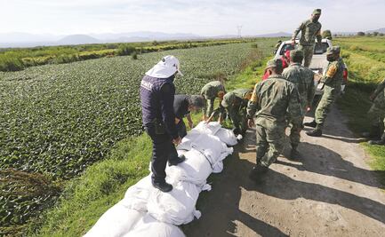 Sedena previene el desbordamiento de río