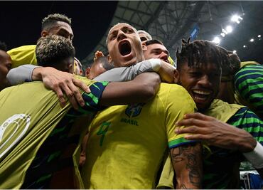 Con doblete de Richarlison, Brasil vence a Serbia en su presentación en Qatar 2022