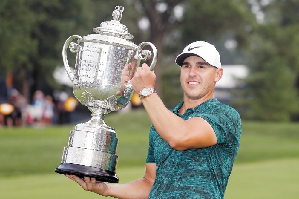 Es el quinto jugador que gana el torneo y el US Open en el mismo año. Foto: JEFF ROBERSON. AP