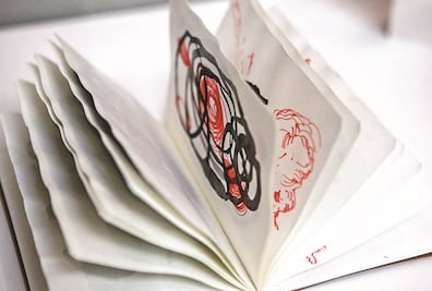 Magali Lara, en Museo de la Estampa con Intemperie