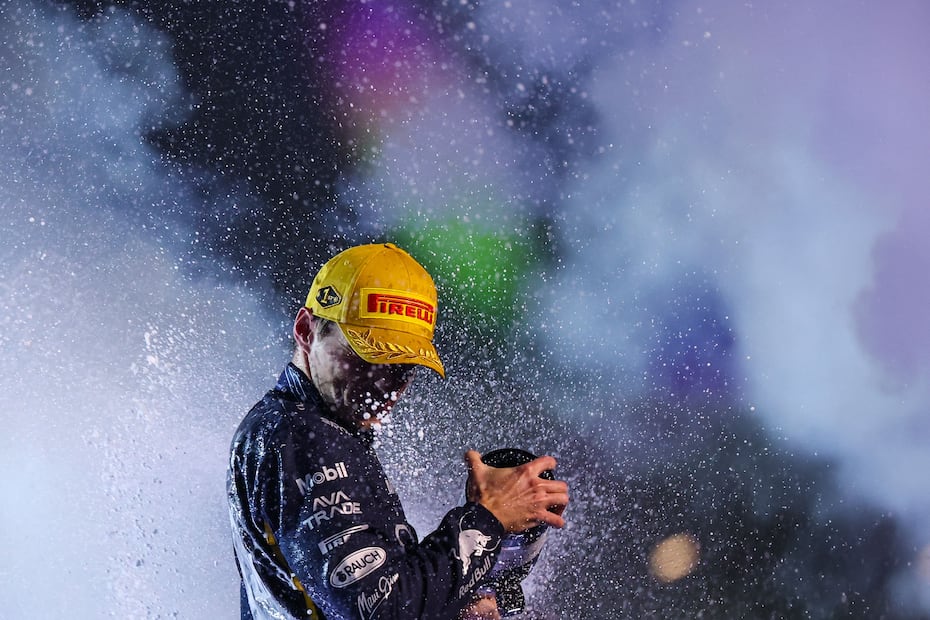 Max Verstappen en el Gran Premio de Las Vegas - Foto: AFP
