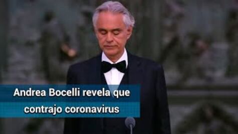 Andrea Bocelli tuvo coronavirus y dona su plasma para investigación