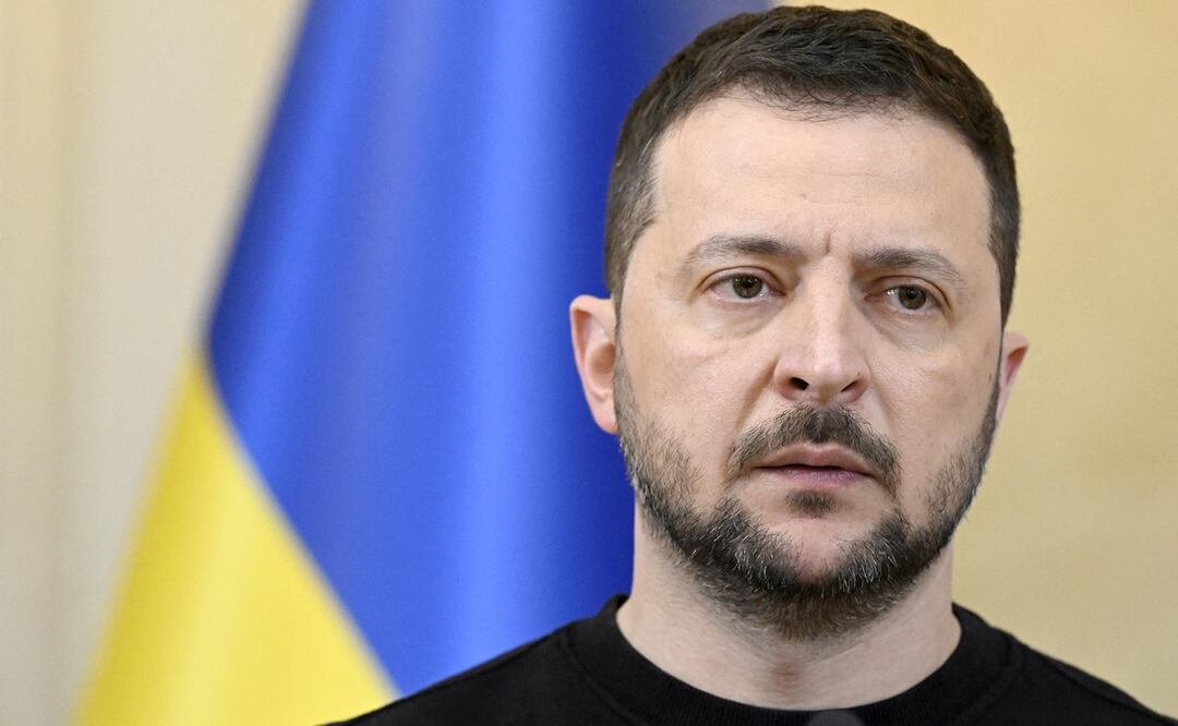 Zelensky hizo referencia a la reciente rebelión en Rusia de los mercenarios del grupo Wagner para evidenciar la “fragilidad” del presidente ruso, Vladímir Putin. Foto: AFP