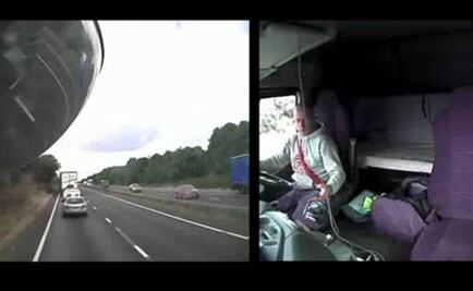 Choca y mata a familia por distraerse con el celular