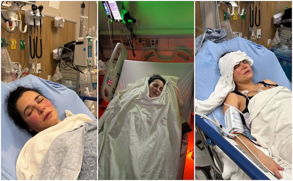 Martha Higareda sufrió de preeclampsia, una complicación grave del embarazo que causa presión arterial alta. La actriz compartió en sus redes fotografías de momentos complicados tras el nacimiento de sus dos hijas.