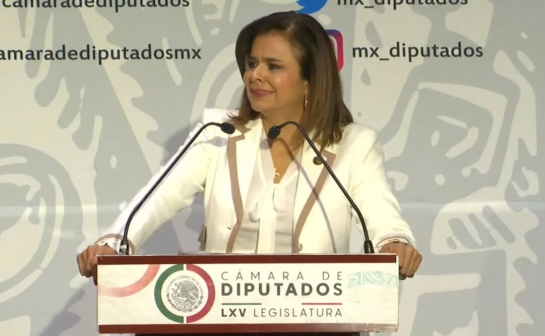Diputada priista Montserrat Alicia Arcos Velázquez. Foto: Captura