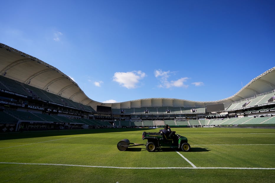 Así luce el Estadio El Encanto, momentos antes del encuentro entre Mazatlán y León - Foto: Imago7