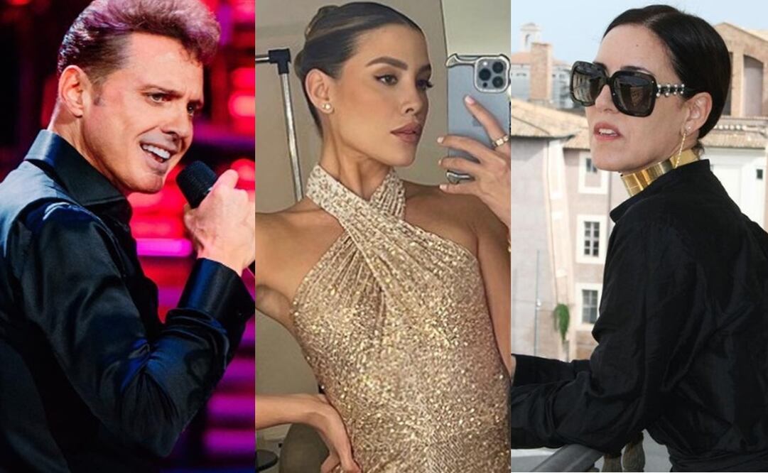 Luis Miguel, Michelle Salas y su madre Stephanie Salas. Foto: Vía Instagram oficial de los famosos.