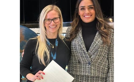 Alessandra Rojo de la Vega entrega carta ante la ONU Mujeres; solicitan una veeduría internacional ante violencia en marcha del 8M