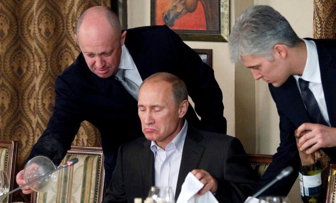 La incómoda relación entre Vladimir Putin y Yevgeny Prigozhin, el líder del Grupo Wagner "muerto en un accidente de avión". Foto: BBC