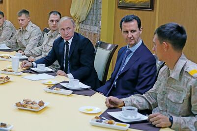 Putin ordena retirada de parte de sus tropas en Siria 