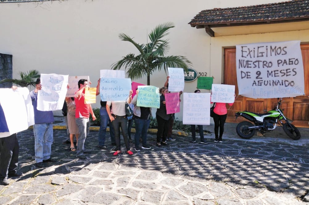 Trabajadores acusan que la administradora de Casa Veracruz, Andrea Manzur, dice estar ocupada en el proceso de entrega-recepción y no los atiende (MIGUEL CARMONA. EL UNIVERSAL)