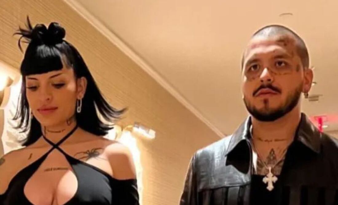 Christian Nodal y Cazzu. Fuente: Instagram @cazzuglobal