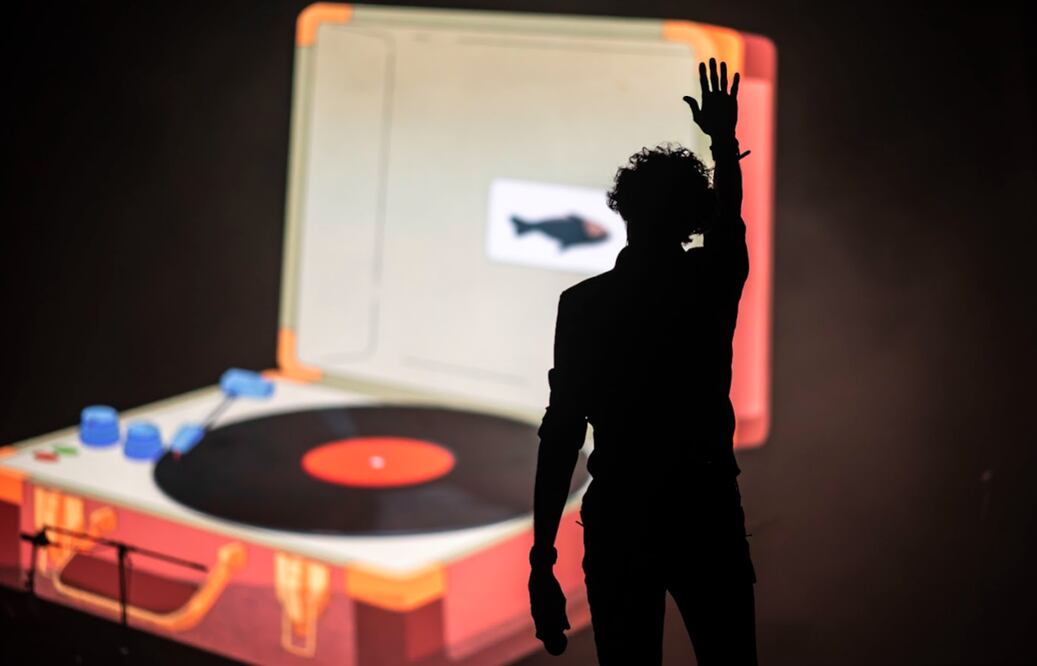 El cuarterto de nos se presentó anoche, 18 de octubre, en el Palacio de los Deportes.
Foto: César Vicuña / OCESA, cortesía