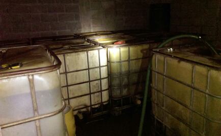 Aseguran en Tabasco bodega donde se vendía combustible