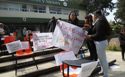Protestan en UAEM por Areli Lizbeth, quien fue hallada muerta en un parque